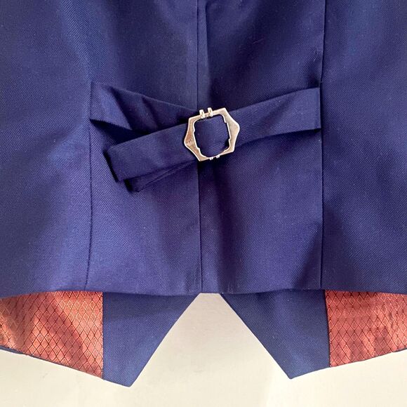 Fully Lined Adjustable Suit Vest - Picture 9 of 9